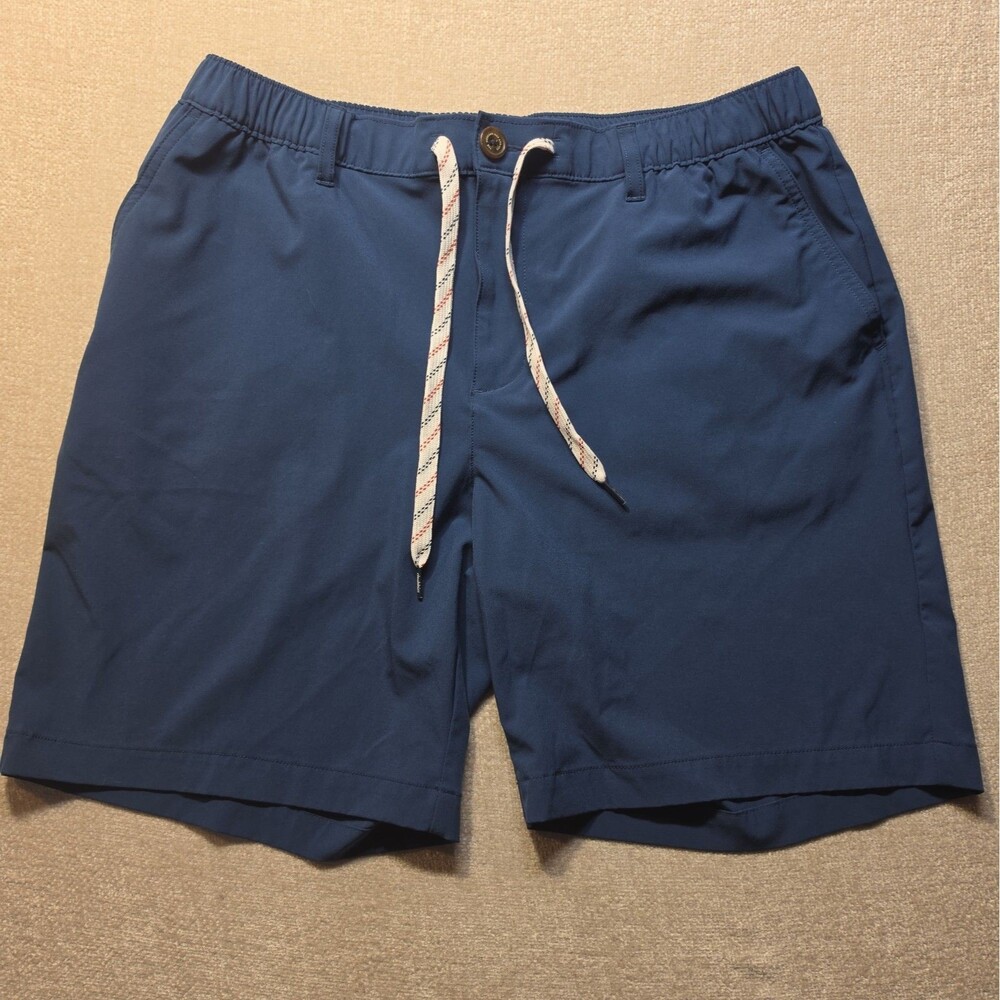 Chubbies Everywear Performance Shorts Men XL Blue 8" Stretch Elastic Regular